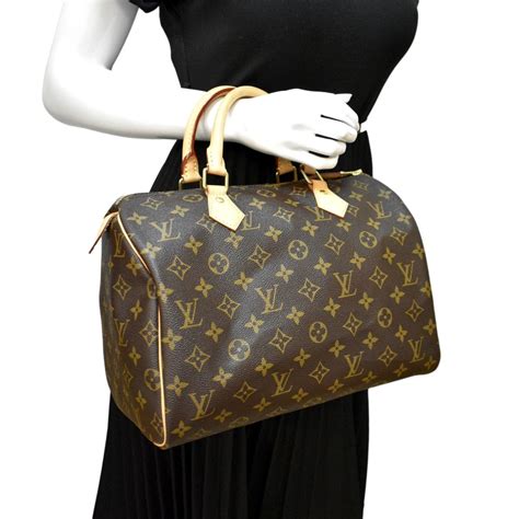 louis vuitton speedy 30 monogram canvas|louis Vuitton Speedy 30 new.